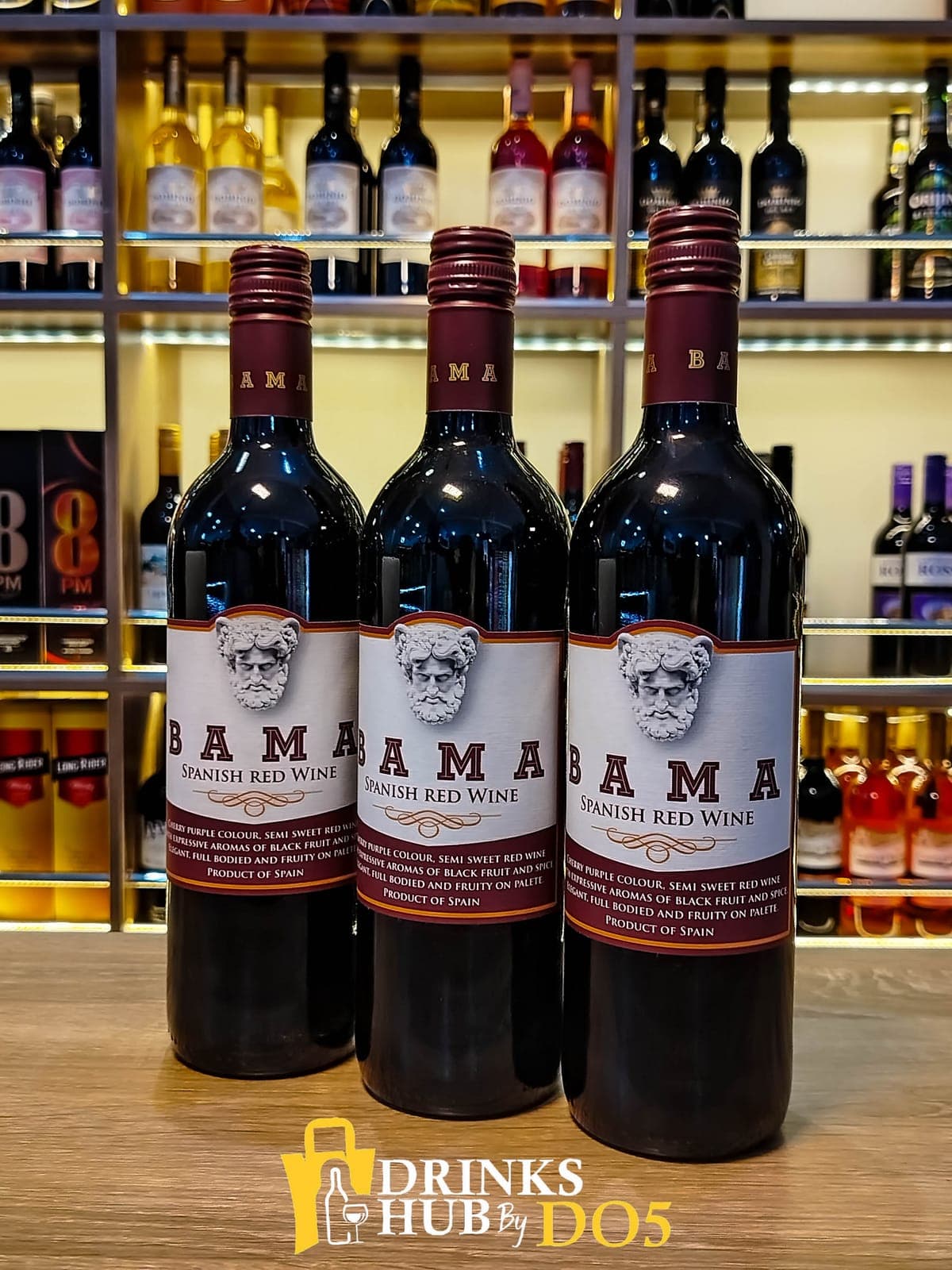 Bama Spanish Red Wine