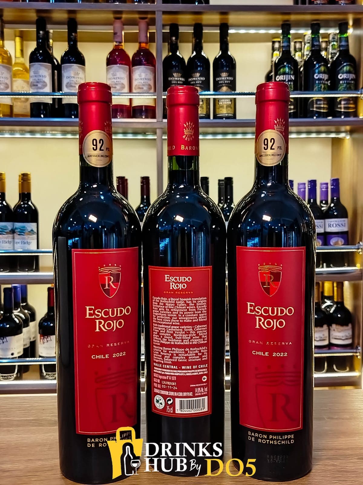 Escudo Rojo Chile 2022