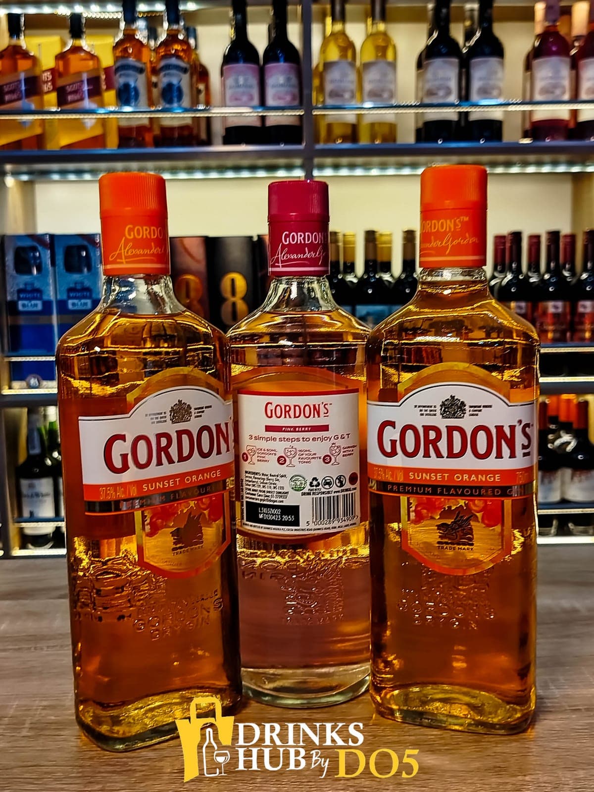 Gordons Sunset Orange Premium Flavoured Gin